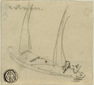 Barco à vela de John Sell Cotman