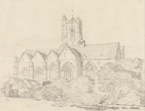 Igreja de São João, Peronne (Somme) de John Sell Cotman