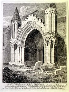 A Igreja South Porch of West Walton Church, placa 33 de 