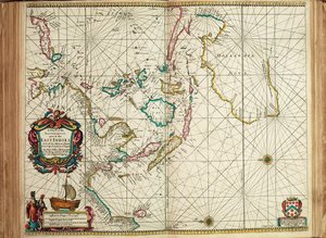 Uma carta da parte mais oriental das Índias Orientais com todas as ilhas adjacentes, desde o Cabo Comorin até ao Japão