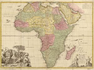 África - corrigido a partir das observações da Royal Society em Londres e Paris. LOC 2005625330