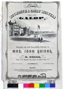 Weymouth e Great Western Galop, c1870 (litografia sobre papel) de John Sherren