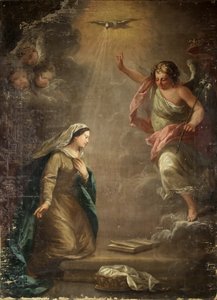 A Anunciação (óleo sobre tela)