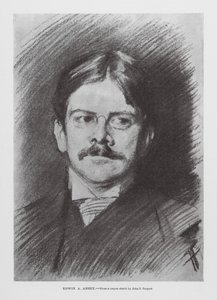 Edwin A Abbey (gravura) de John Singer (after) Sargent