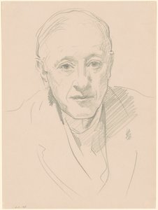 busto de homem de John Singer Sargent