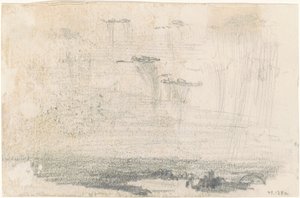 Nuvens [verso] de John Singer Sargent