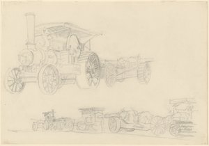 Carruagens de armas, França de John Singer Sargent