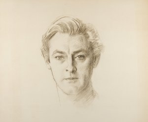 John Barrymore, 1923 (crayon no papel) de John Singer Sargent