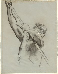 Torso Masculino com Vara de John Singer Sargent
