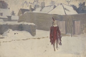 Mannikin na Neve, c.1893-5 de John Singer Sargent