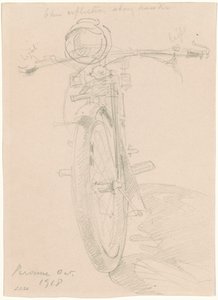 Motocicleta [recto], 1918. de John Singer Sargent