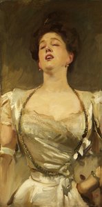 Sra. George Batten Cantando de John Singer Sargent
