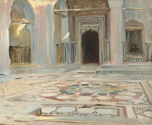 Pavimento, Cairo de John Singer Sargent