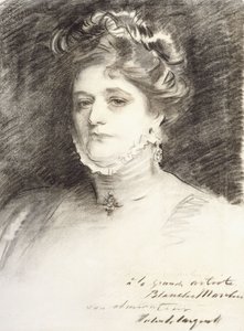 Retrato de Blanche Marchesi, 1910 de John Singer Sargent
