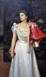 Retrato da princesa Sophie Illarionovna Demidoff 1871-1953, née Vorontsova-Dashkova, 1895-1897 de John Singer Sargent