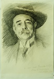 Portrait of Ramacho Ortigao, 1903 de John Singer Sargent