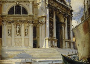 Santa Maria della Salute, Veneza, de John Singer Sargent