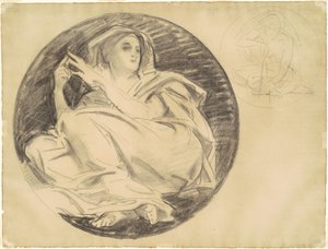 Estudos para astronomia, c. 1921. de John Singer Sargent