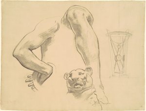 Estudos para a Arte Clássica e Romântica, c. 1921. de John Singer Sargent
