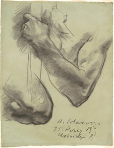 Estudos para "Triunfo da Religião" de John Singer Sargent