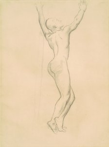 Estudo para Apollo e Daphne, c. 1918. de John Singer Sargent