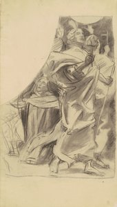 Study for Triumph of Religion, c. 1903-1916. de John Singer Sargent