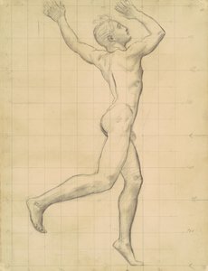 Estudo de Apollo para Apollo e Daphne, c. 1918. de John Singer Sargent