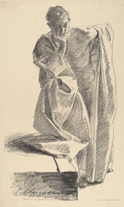 Estudo de um Jovem. de John Singer Sargent