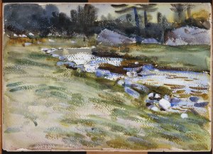 The Brook de John Singer Sargent