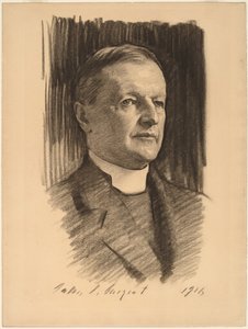 O Reverendo William Lawrence, 1916. de John Singer Sargent