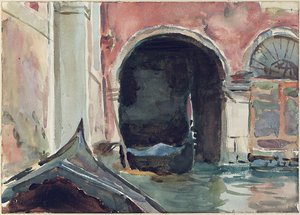Canal veneziano de John Singer Sargent