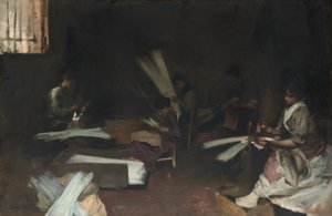 Venetian Glass Workers, 188082. de John Singer Sargent