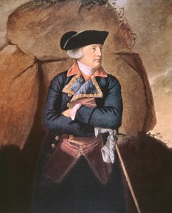 Almirante Richard Howe (cor litho)