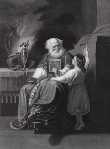 Samuel diante de Eli (gravura)