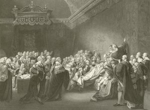 Morte do conde de Chatham de John Singleton Copley