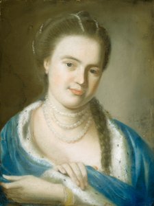 Retrato da Sra. Gawen Brown (Elizabeth Byles), 1763