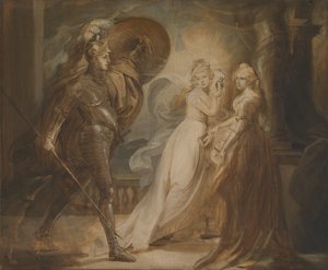 Estudo para "O Cavaleiro da Cruz Vermelha de John Singleton Copley