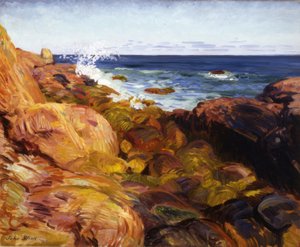 Barranco na maré baixa de John Sloan