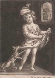 Criança e cão de John Smith