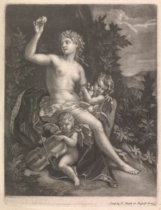 Vénus Holding a Maçã de Paris