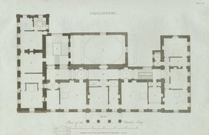 Chillington Hall: gravura