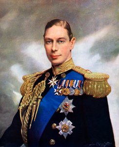 Retrato de Coroação do Rei Jorge VI em 1937
