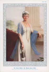 Rainha Maria, consorte do rei George V e mãe de Eduardo VIII e Jorge VI