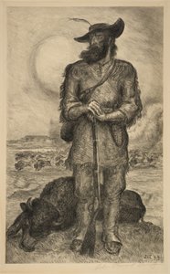 O Homem das Planícies de John Steuart Curry