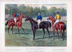 The Derby Favorites, 30 de maio de 1896 de John Sturgess