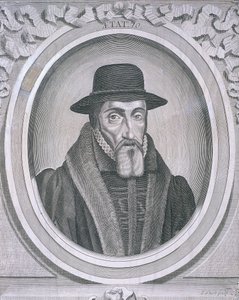 Retrato oval de John Foxe, c1570, c1700 de John Sturt