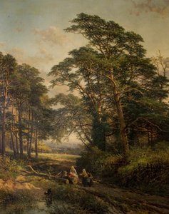 King&39;s Weston Park, perto de Bristol, 1866