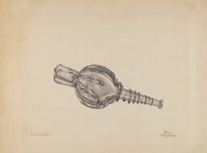Frasco de fole em miniatura, c. 1936. de John Tarantino