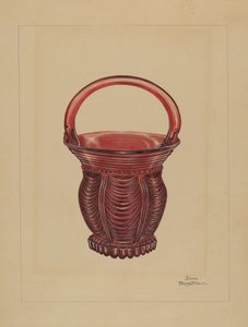 Cesta Pequena Ornamental, c. 1936. de John Tarantino