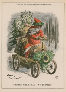 Pai Natal - &39;Up-to-date&39; de John Tenniel
